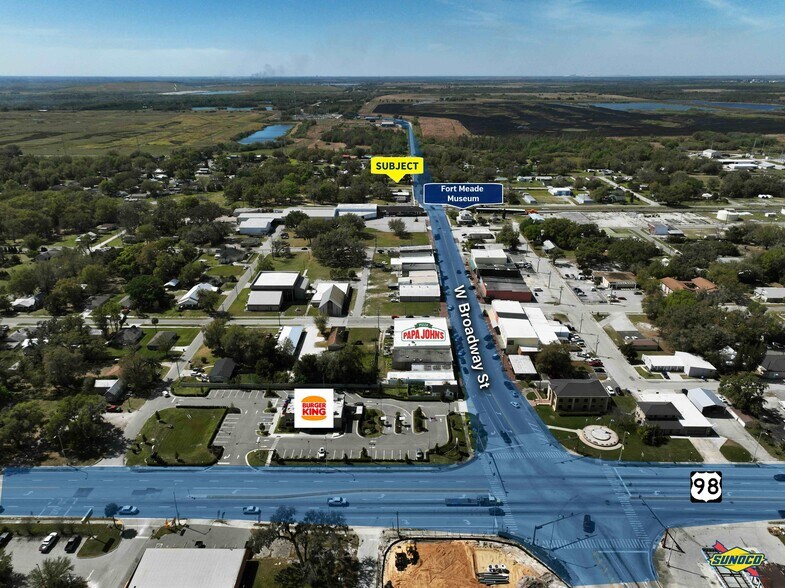 7 S Cherokee Ave, Fort Meade, FL à vendre - Aérien - Image 2 de 12