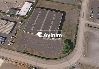 Sandouville, SM - Aerial map view