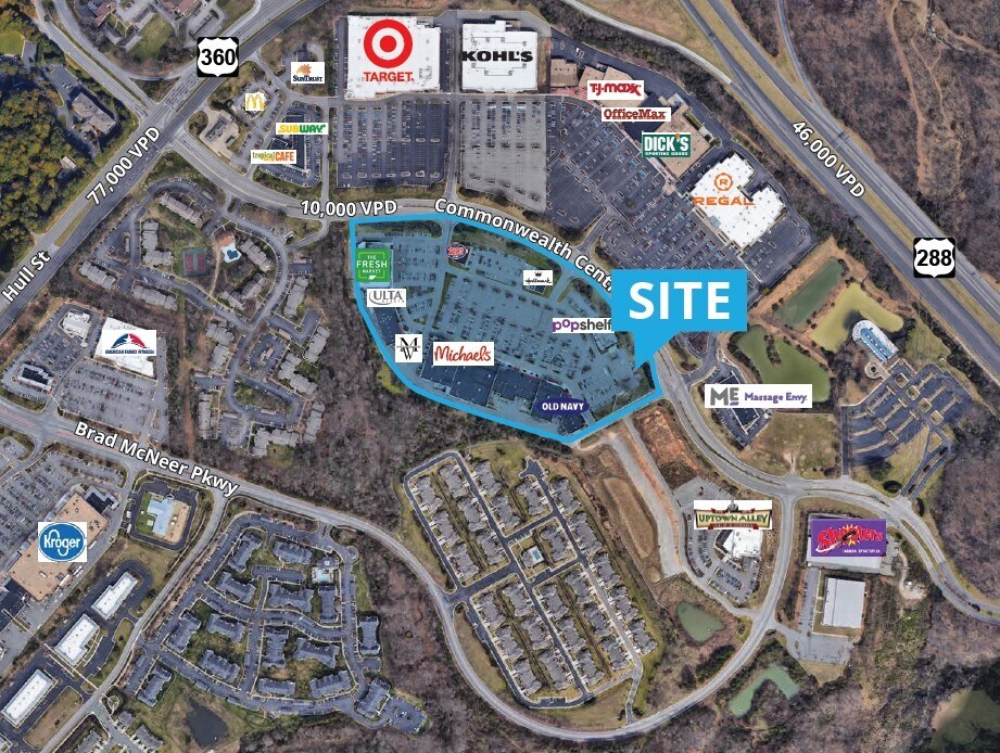 4600-5000 Commonwealth Center, Midlothian, VA à louer Photo principale- Image 1 de 2