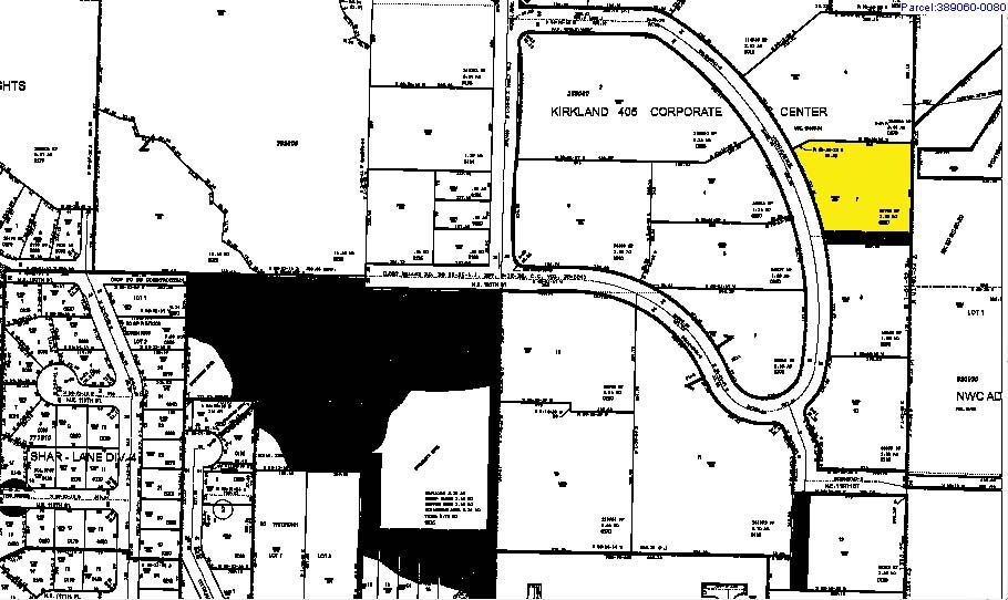 12026-12040 115th Ave NE, Kirkland, WA à louer - Plan cadastral - Image 2 de 4