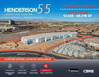 Plus de détails pour 515 N Gibson Rd, Henderson, NV - Industriel à louer