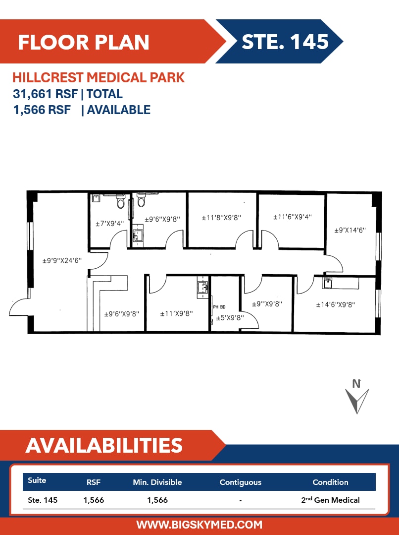 4500 Hillcrest Rd, Frisco, TX for lease Floor Plan- Image 1 of 14