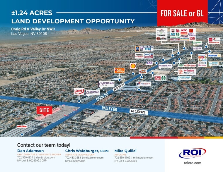 4376 Craig rd, North Las Vegas, NV for sale - Building Photo - Image 1 of 9