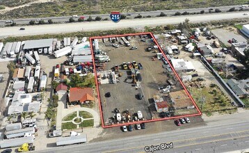 18928 Cajon Blvd, San Bernardino, CA - Aérien Vue de la carte