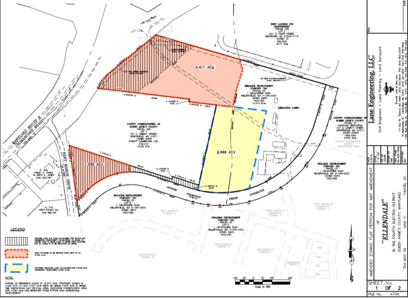 201 Ellendale Farm Ln, Stevensville, MD for sale - Plat Map - Image 2 of 3