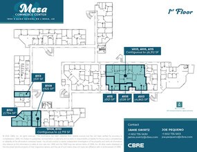 1930 S Alma School Rd, Mesa, AZ for lease Floor Plan- Image 2 of 2