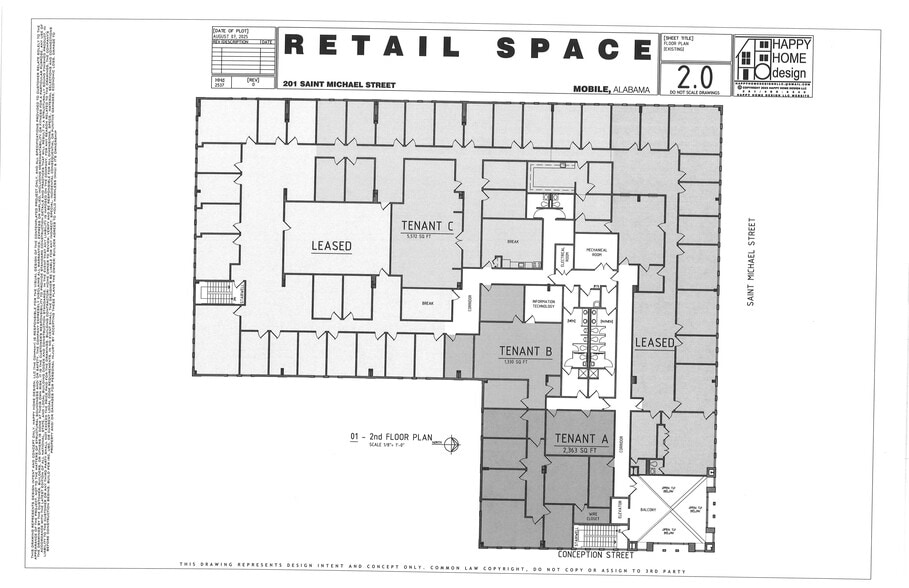 201 St. Michael St, Mobile, AL for lease - Building Photo - Image 3 of 4