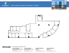 3010 Lyndon B Johnson Fwy, Dallas, TX à louer Plan de site- Image 1 de 2