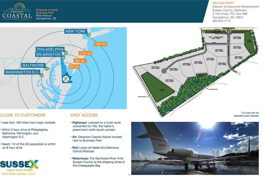 21498 Baltimore Ave, Georgetown, DE à louer - Plan de site - Image 1 de 10