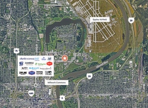 2675 N 9th St, Carter Lake, IA - AÉRIEN Vue de la carte