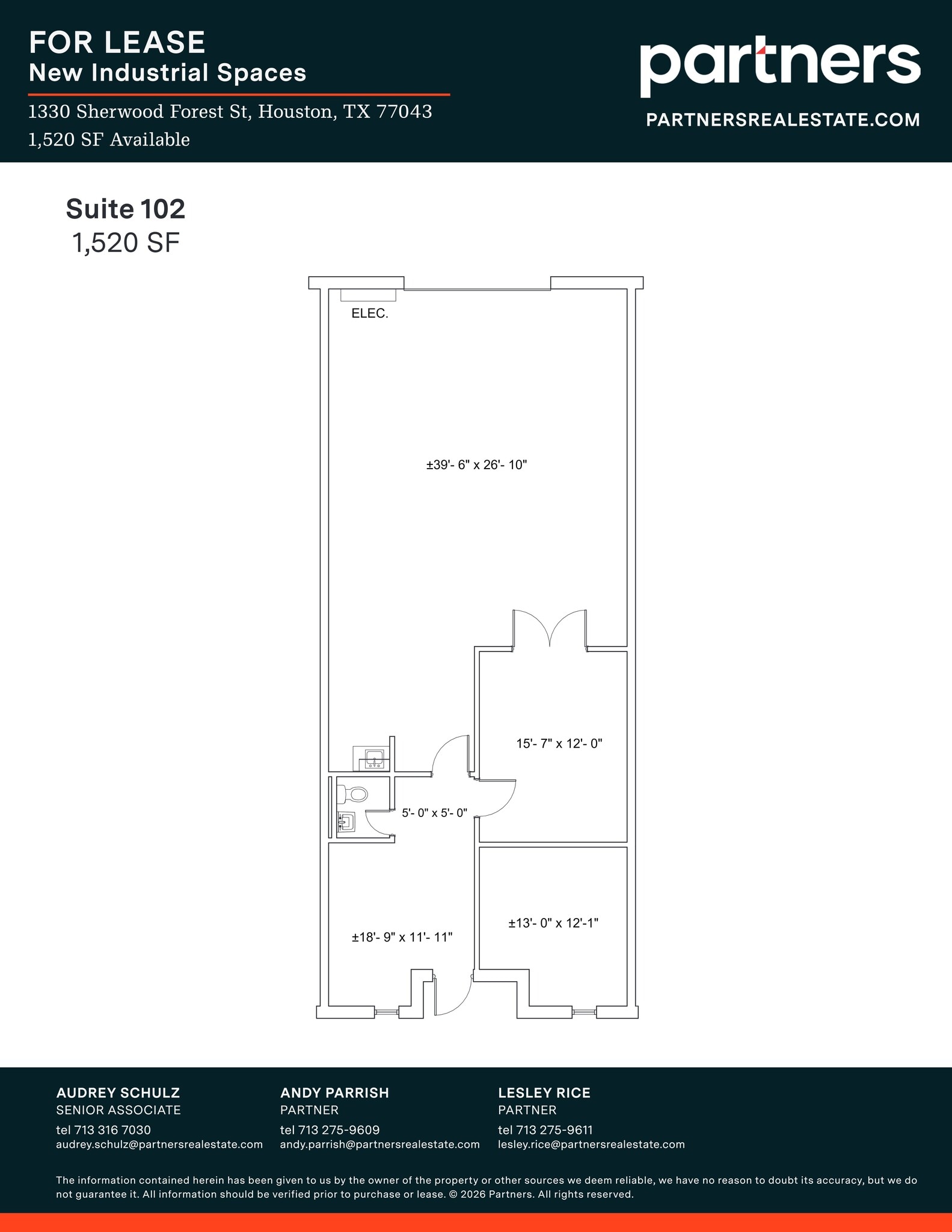1330 Sherwood Forest St, Houston, TX for lease Site Plan- Image 1 of 1