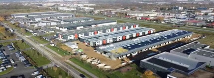 Lieusaint - AÉRIEN Vue de la carte