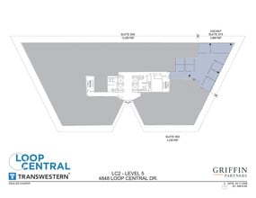 4828-4888 Loop Central Dr, Houston, TX à louer Plan d’étage- Image 1 de 1