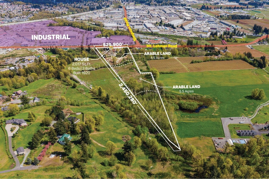 2475 Mt Lehman Rd, Abbotsford, BC for sale - Aerial - Image 2 of 23