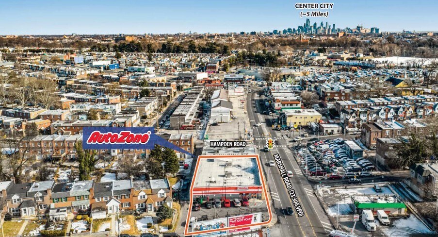 7117 Marshall Rd, Upper Darby, PA for sale - Building Photo - Image 2 of 4