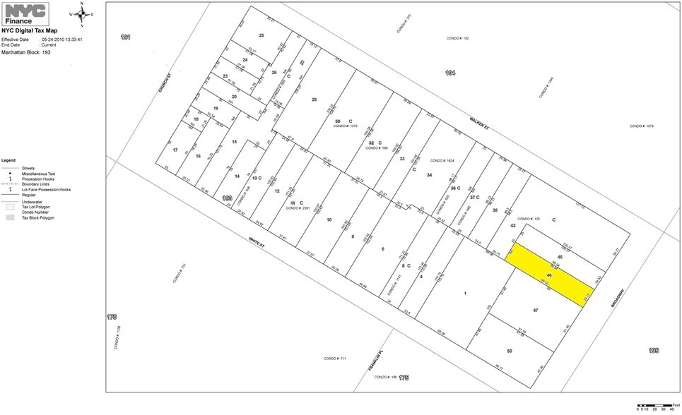 391 Broadway, New York, NY à louer - Plan cadastral - Image 2 de 6