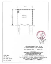 108 Clematis Ave, Waltham, MA à louer Plan d’étage- Image 1 de 1