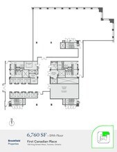 100 King St W, Toronto, ON for lease Floor Plan- Image 1 of 1