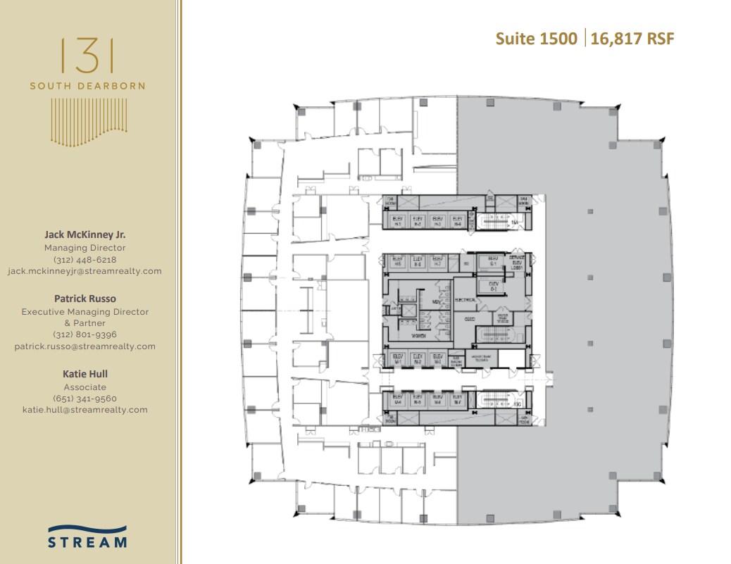 131 S Dearborn St, Chicago, IL for lease Floor Plan- Image 1 of 1