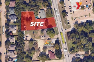 1209 N Goliad St, Rockwall, TX - AERIAL  map view - Image1