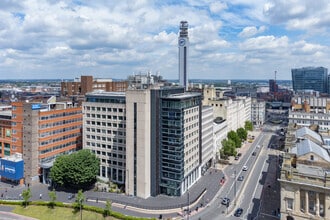 156 Great Charles Street Queensway, Birmingham, WMD - AÉRIEN  Vue de la carte