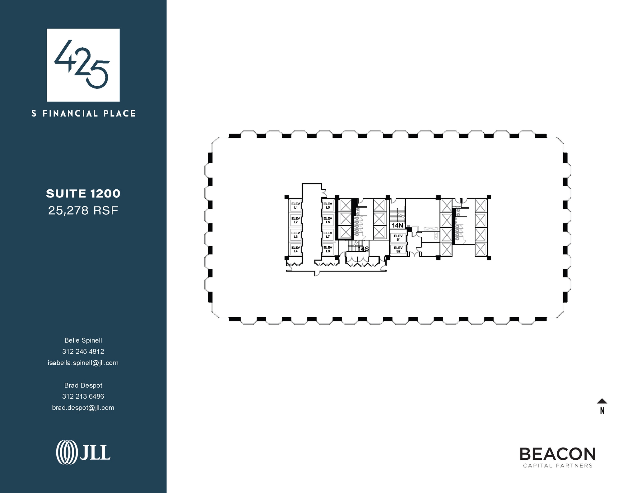 425 S Financial Pl, Chicago, IL for lease Floor Plan- Image 1 of 1