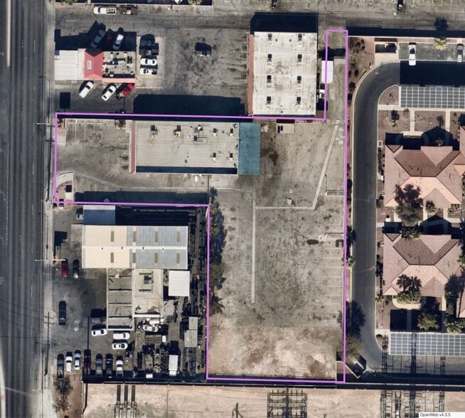 634 N Eastern Ave, Las Vegas, NV for lease - Aerial - Image 2 of 6