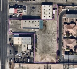 634 N Eastern Ave, Las Vegas, NV - AERIAL  map view