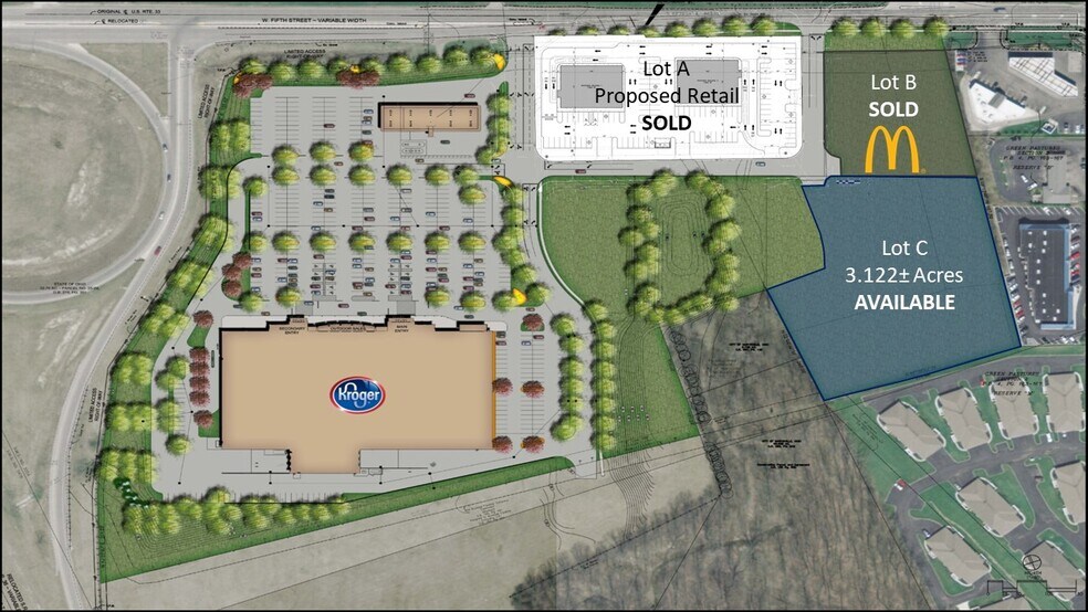 0 W 5th St, Marysville, OH à vendre - Photo du bâtiment - Image 2 de 2