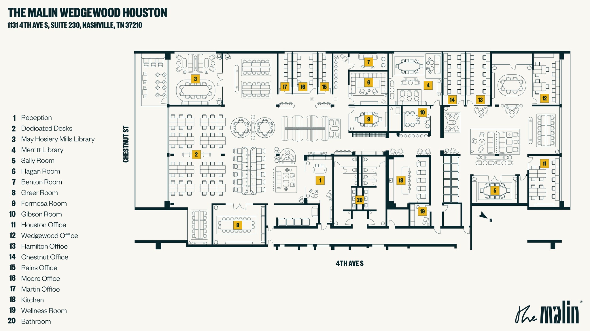 1131 4th Ave S, Nashville, TN for lease Site Plan- Image 1 of 2