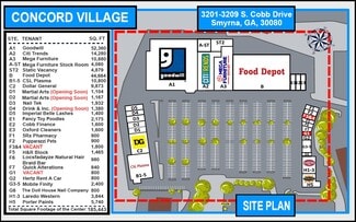 More details for 3201-3209 S Cobb Dr, Smyrna, GA - Retail for Lease
