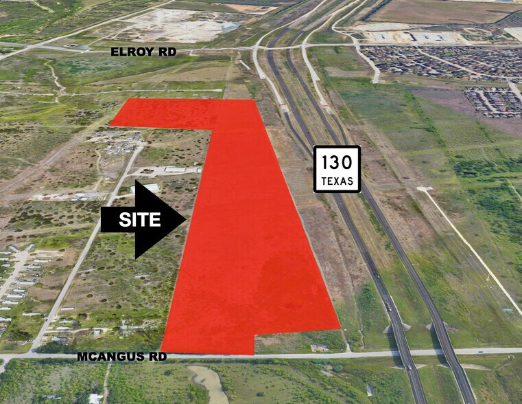 11014 McAngus rd, Del Valle, TX à vendre - Aérien - Image 2 de 3
