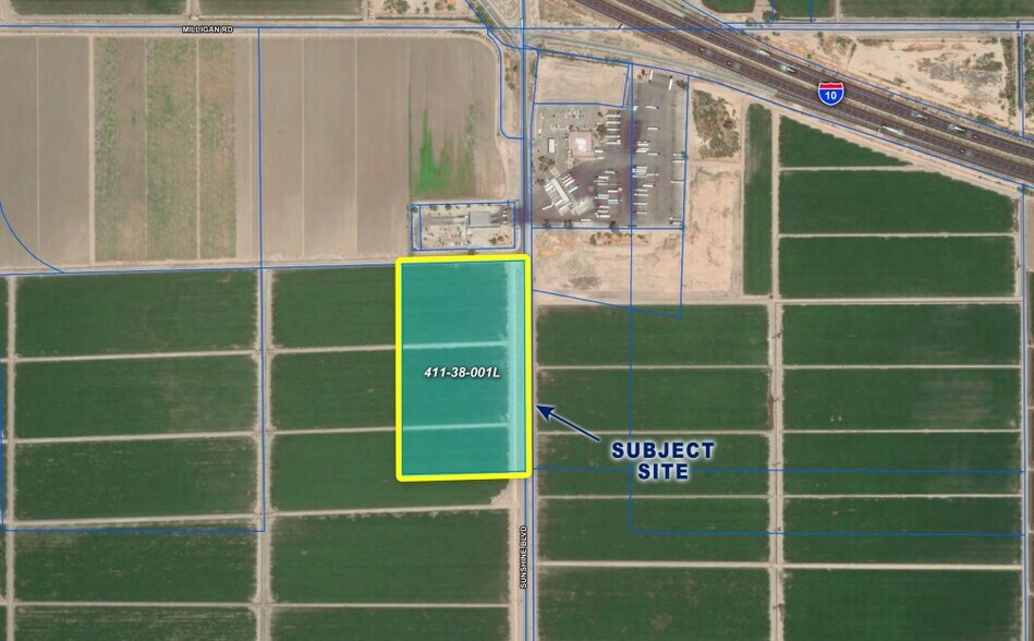 Milligan Rd & Sunshine Blvd, Eloy, AZ à vendre - Aérien - Image 2 de 2