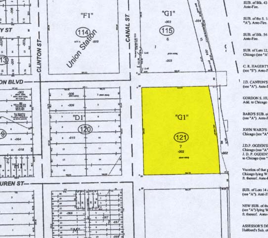 300 S Riverside Plz, Chicago, IL for lease - Plat Map - Image 2 of 51