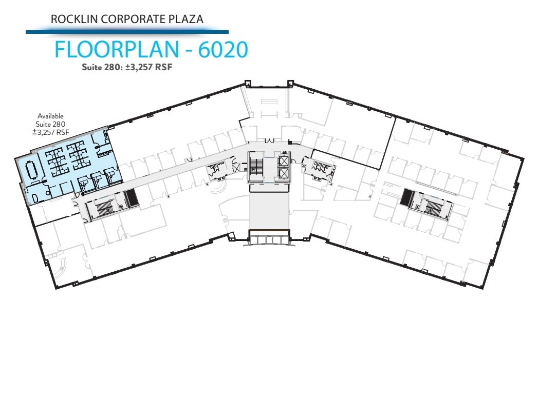 6020 W Oaks Blvd, Rocklin, CA for lease Floor Plan- Image 1 of 1