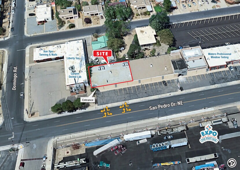 225-243 San Pedro Dr NE, Albuquerque, NM à louer - Photo du bâtiment - Image 1 de 8