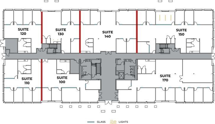 111 Academy Dr, Irvine, CA à louer Plan d’étage- Image 1 de 7