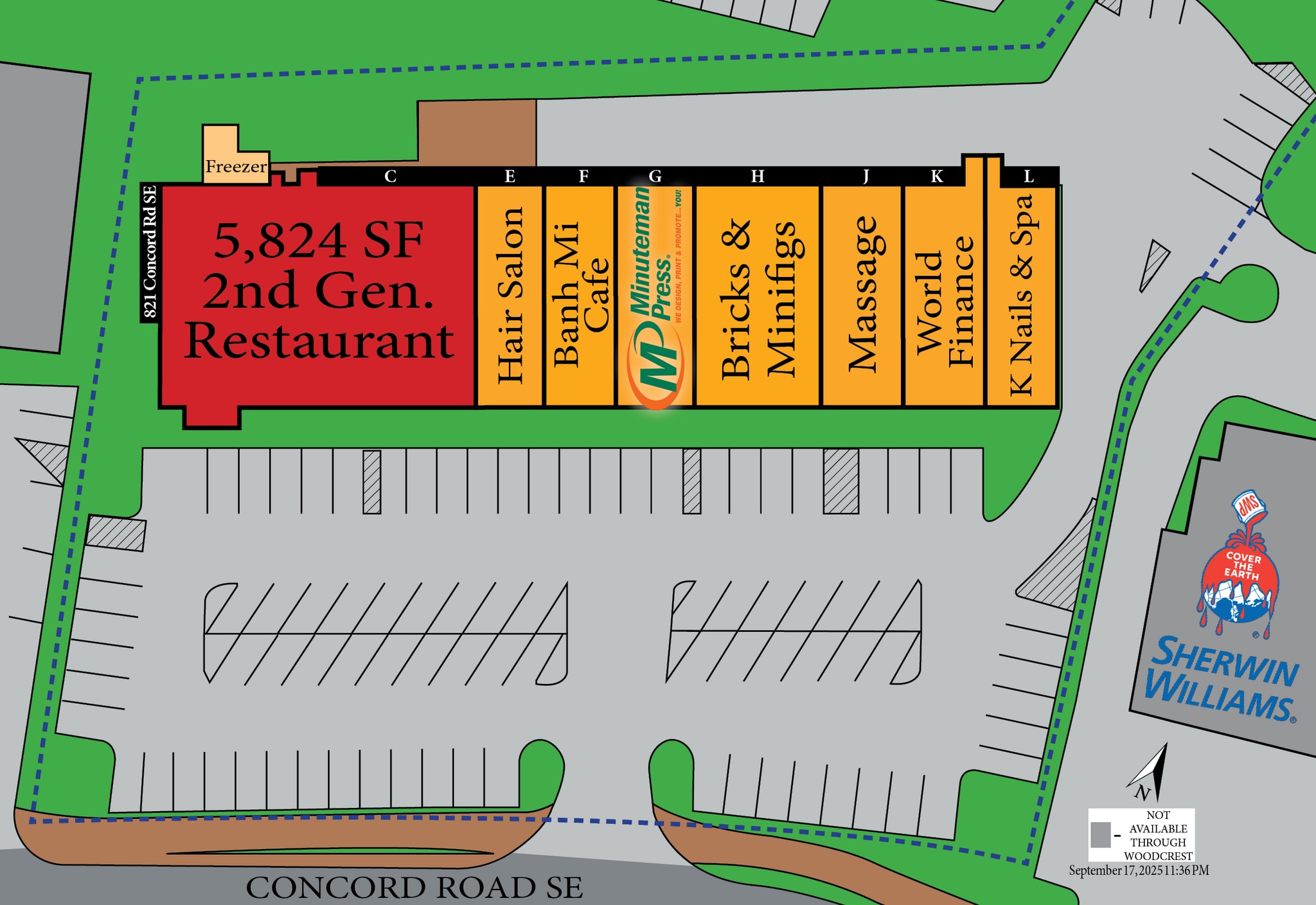 821 Concord Rd SE, Smyrna, GA for sale Site Plan- Image 1 of 1