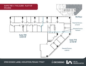 3900 Essex Ln, Houston, TX for lease Floor Plan- Image 2 of 2