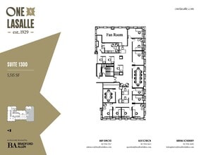 1 N LaSalle St, Chicago, IL for lease Floor Plan- Image 1 of 1