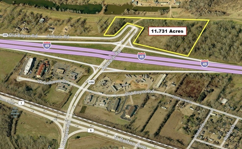 0 Air Base Rd, Alexandria, LA à vendre - Photo principale - Image 1 de 8