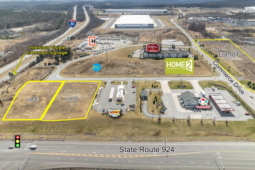 Route 924 & Humboldt Dr, Hazleton, PA à vendre - Photo du bâtiment - Image 2 de 12