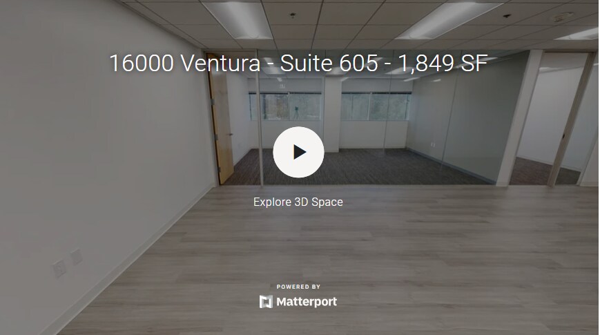 16000 Ventura Blvd, Encino, CA à louer - Numérisation 3D de Matterport - Image 2 de 15