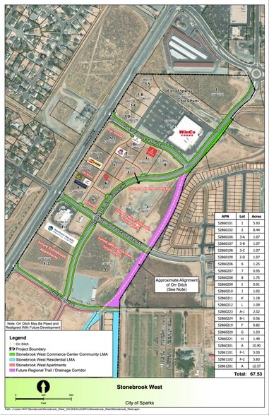 7927 Tierra Del Sol Pkwy, Sparks, NV for lease - Site Plan - Image 3 of 3