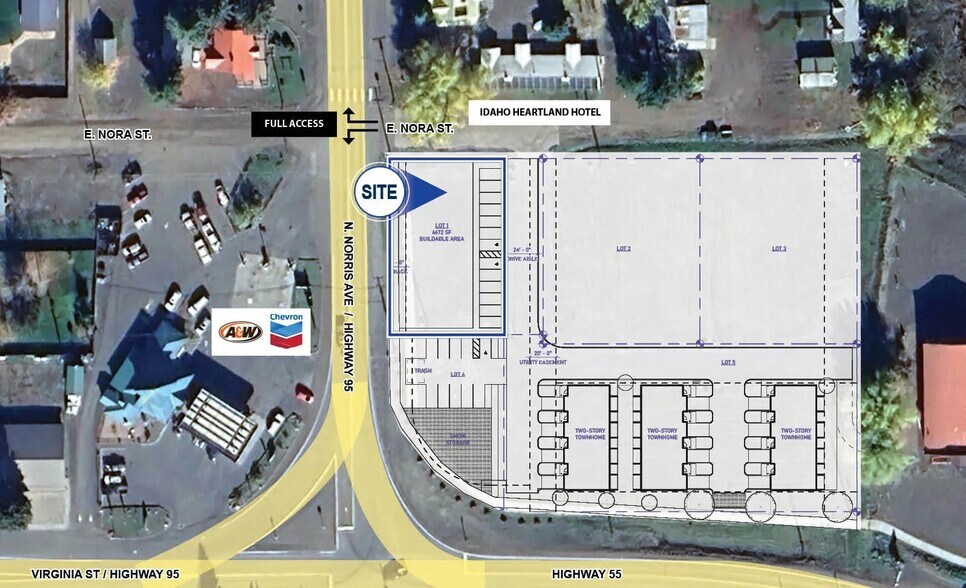 Highway 55, New Meadows, ID à louer - Plan de site - Image 2 de 3