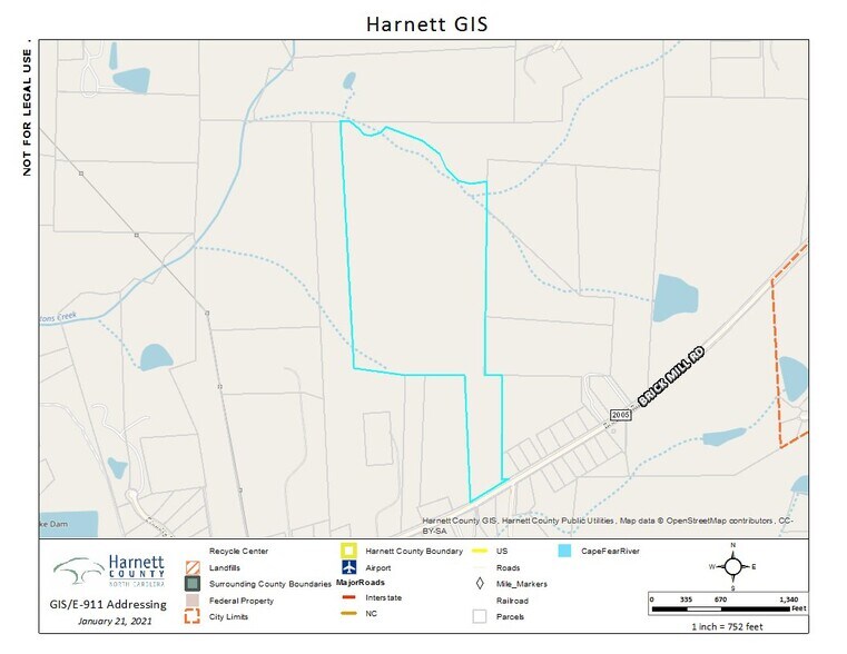 0 Brick Mill, Coats, NC à vendre - Photo du bâtiment - Image 2 de 3