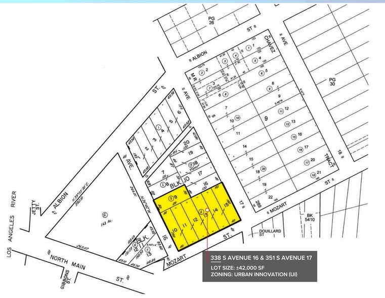 351 S Ave 17 & 338 S Ave 16 Portfolio portfolio of 2 properties for sale on LoopNet.ca - Plat Map - Image 2 of 2