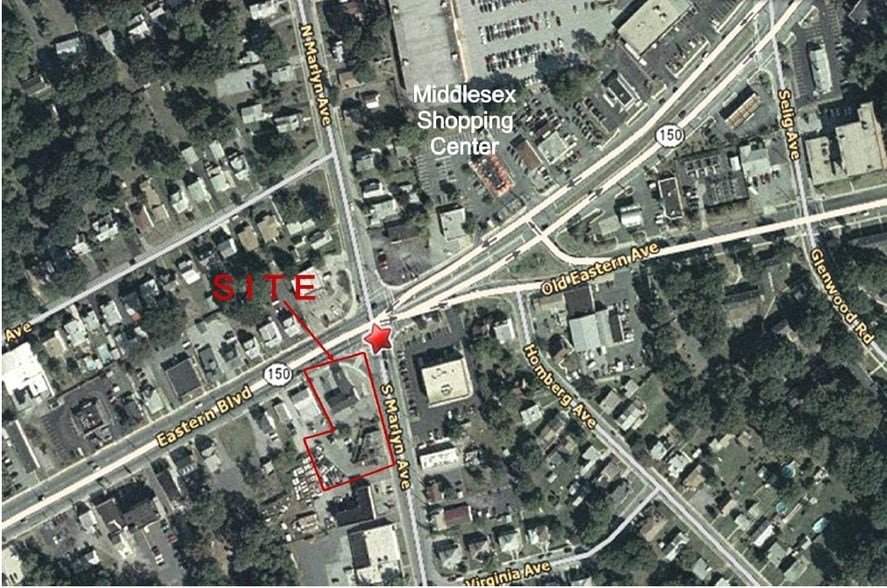 6 S Marlyn Ave, Essex, MD for lease - Aerial - Image 2 of 4