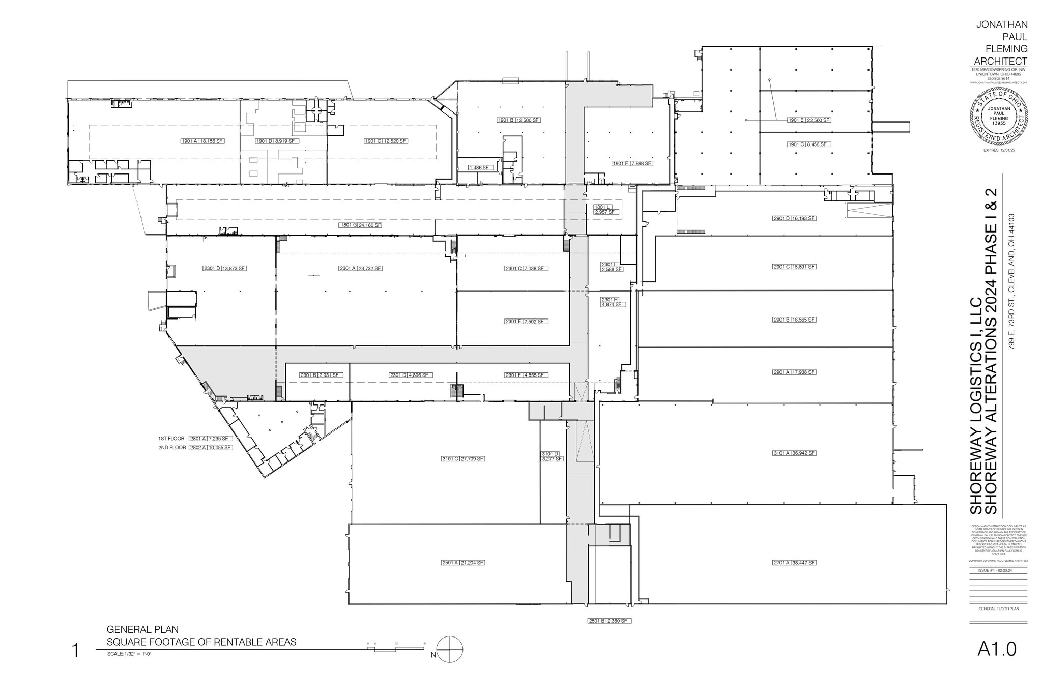 799 E 73rd St, Cleveland, OH à louer Plan d’étage- Image 1 de 1