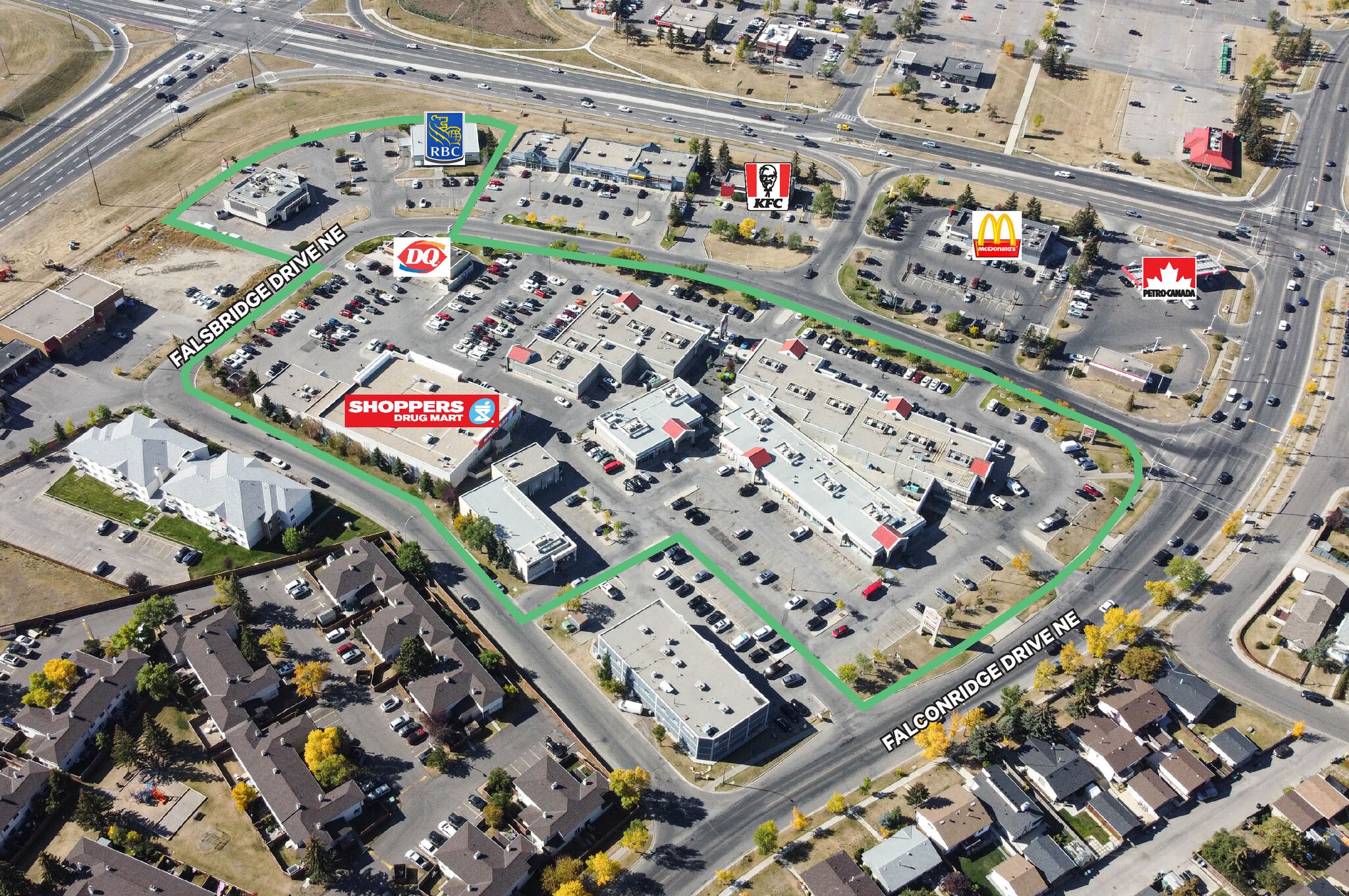 5220 Falsbridge Dr NE, Calgary, AB for sale Aerial- Image 1 of 1